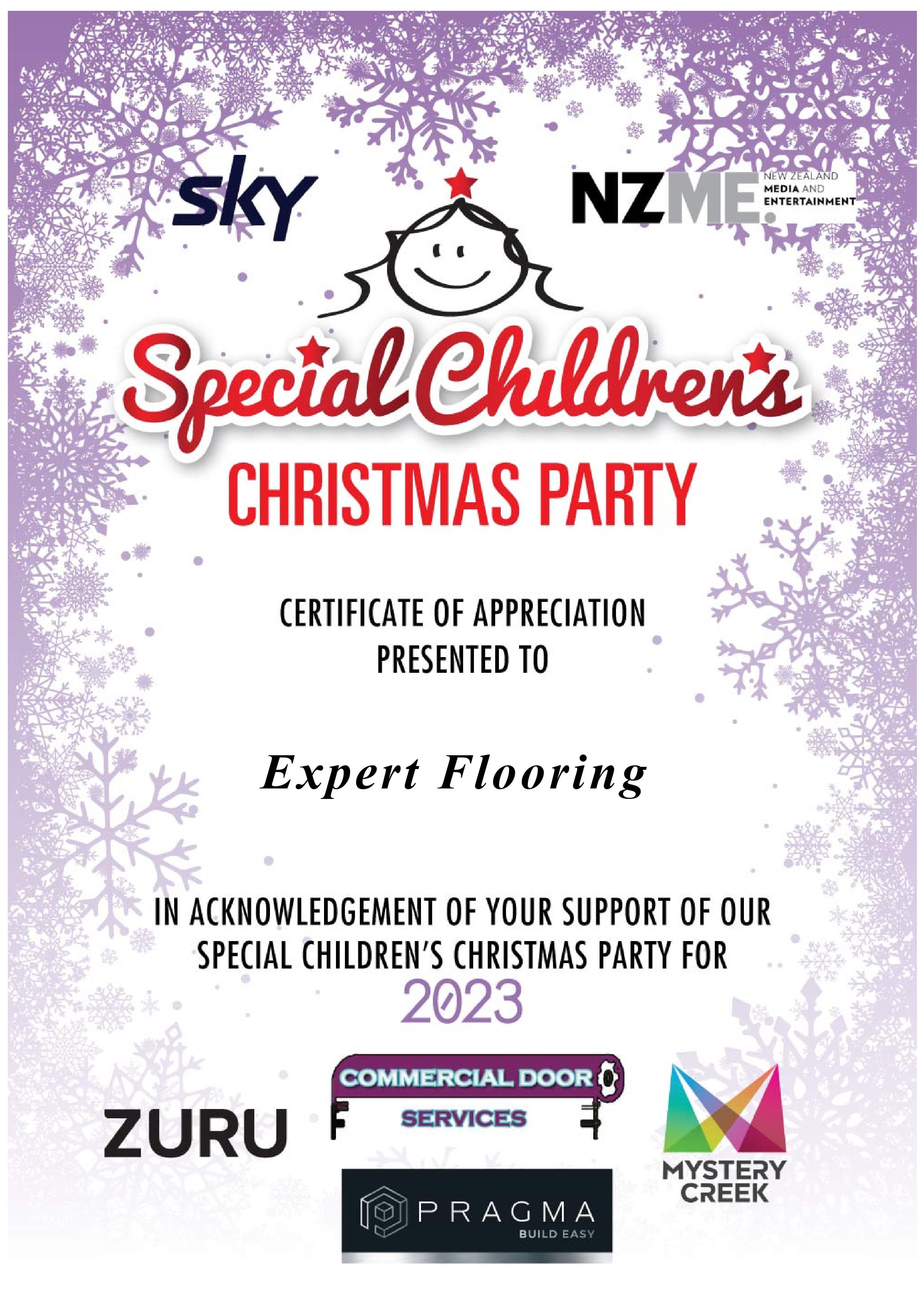 Special Childrens Christmas Party